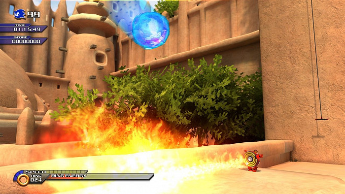 Скриншот из игры Sonic Unleashed