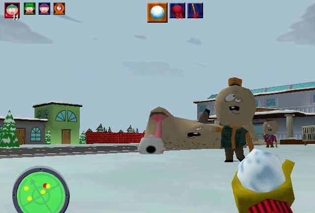 Скриншот из игры South Park