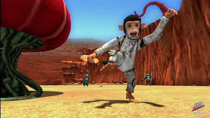 Скриншот из игры Space Chimps