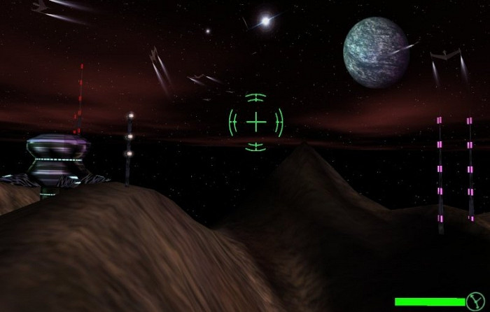 Скриншот из игры Space Gnats: The Game!