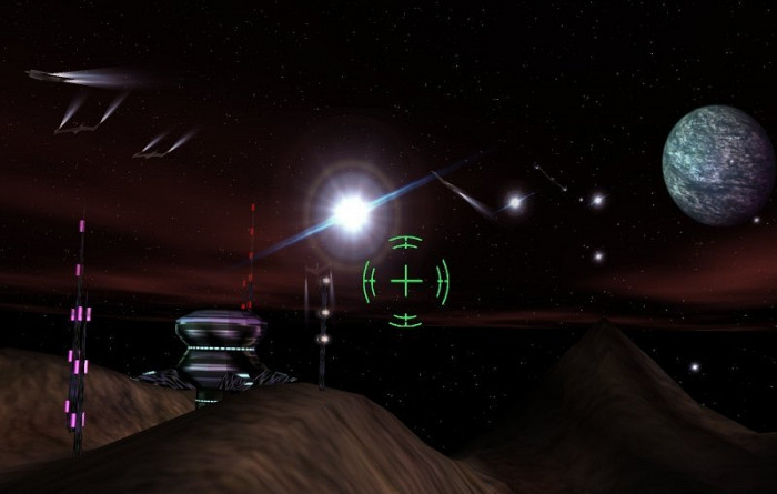 Скриншот из игры Space Gnats: The Game!