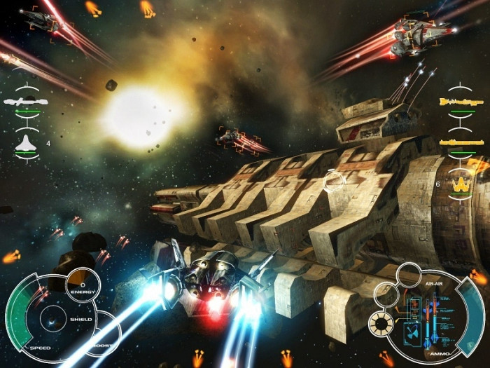 Скриншот из игры Space Interceptor: Project Freedom