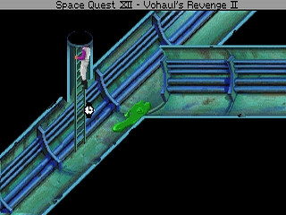 Скриншот из игры Space Quest 4: Roger Wilco and the Time Rippers