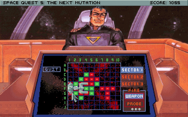 Скриншот из игры Space Quest 5: The Next Mutation