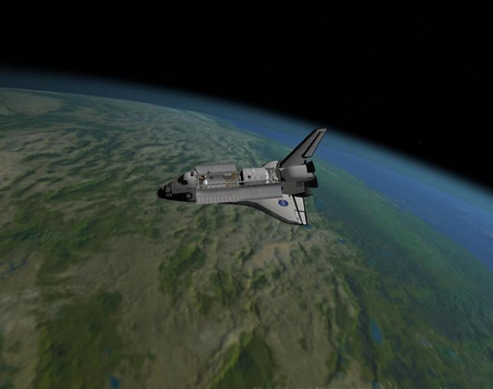 Скриншот из игры Space Shuttle Mission 2007