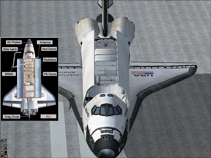 Скриншот из игры Space Shuttle Mission 2007