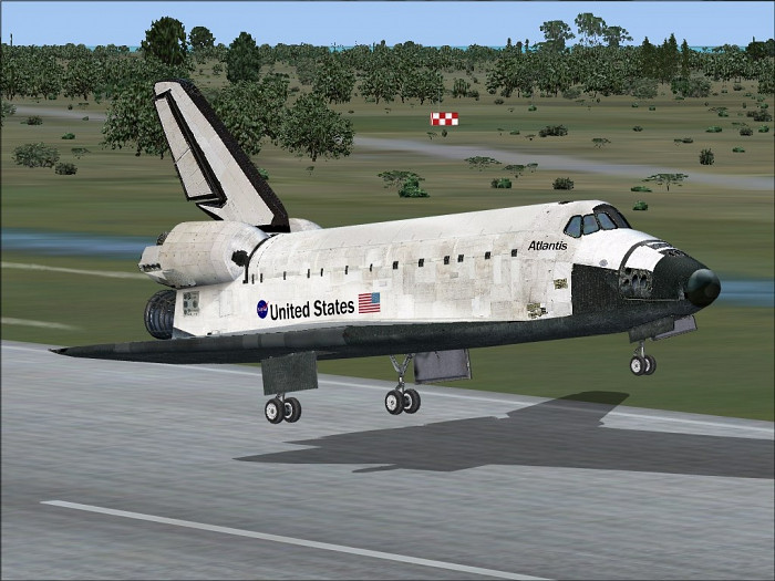 Скриншот из игры Space Shuttle Mission 2007