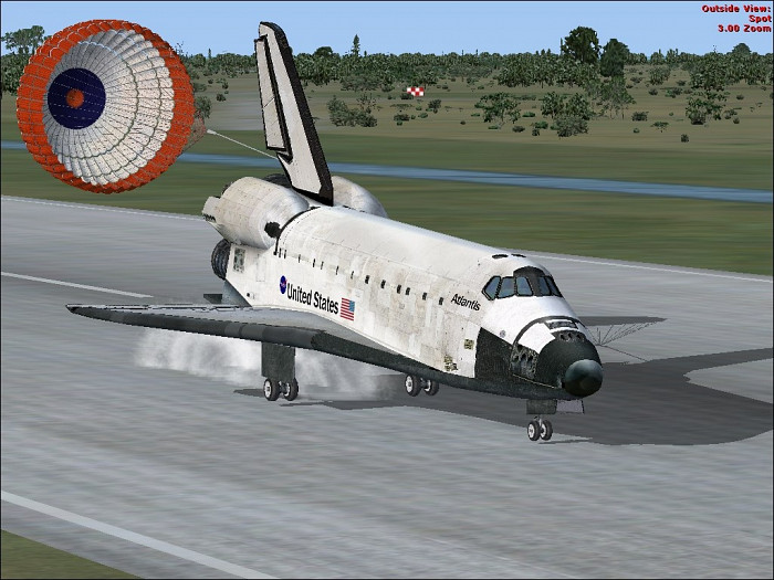 Скриншот из игры Space Shuttle Mission 2007