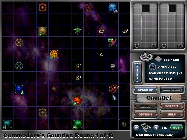 Скриншот из игры Space War Commander