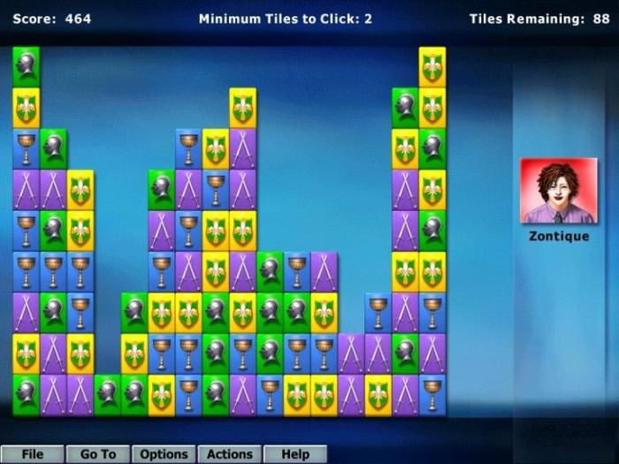 Скриншот из игры Hoyle Puzzle Games 2004