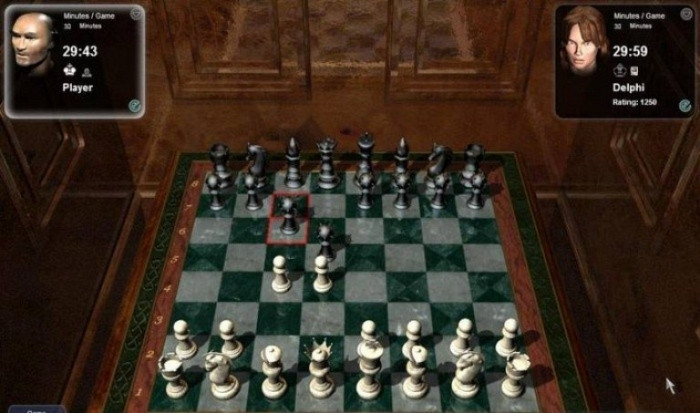 Скриншот из игры Hoyle Majestic Chess