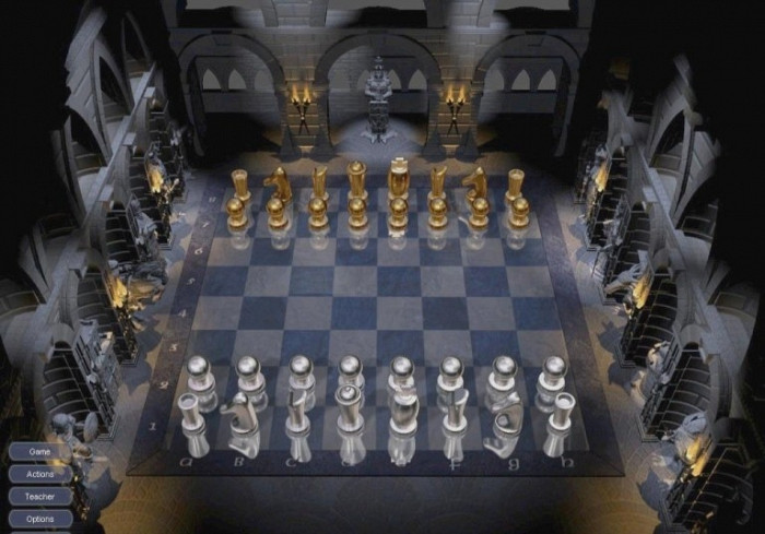 Скриншот из игры Hoyle Majestic Chess