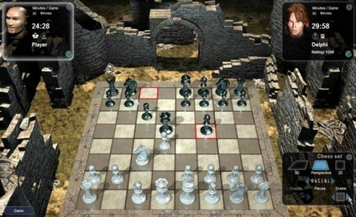 Скриншот из игры Hoyle Majestic Chess