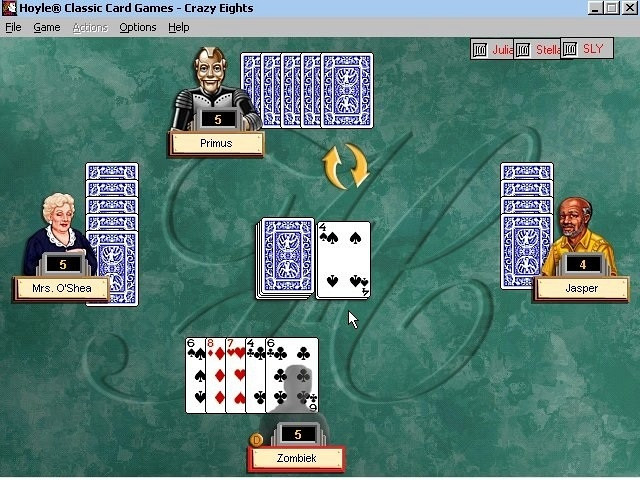 Обложка для игры Hoyle Classic Card Games (1997)