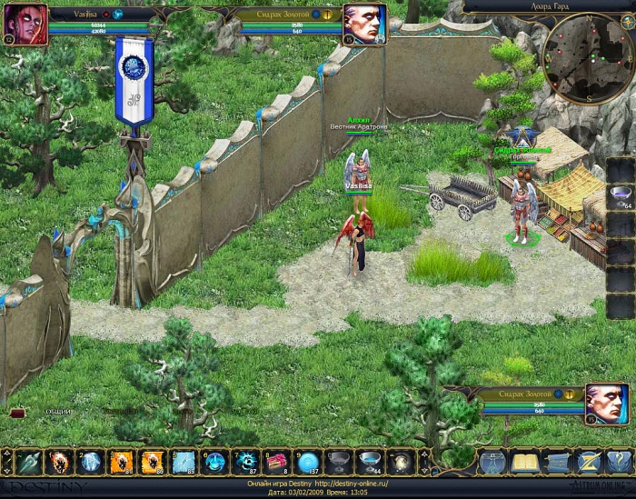 Скриншот из игры Destiny Online