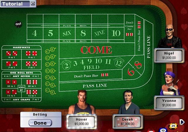 Скриншот из игры Hoyle Casino 4