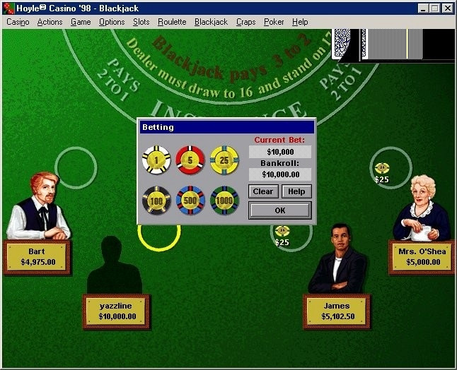Обложка для игры Hoyle Casino '98
