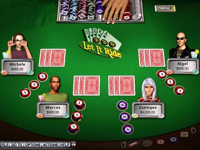 Скриншот из игры Hoyle Casino 2004