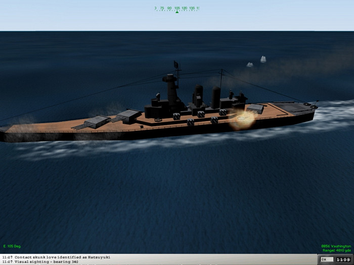 Скриншот из игры Destroyer Command