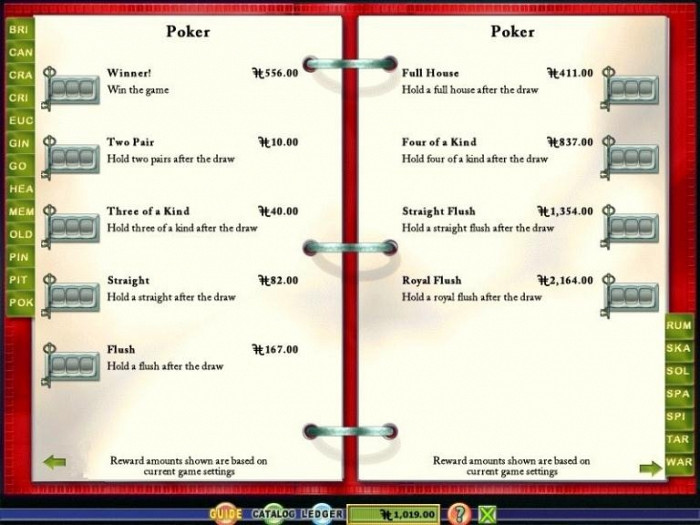 Скриншот из игры Hoyle Card Games 2005
