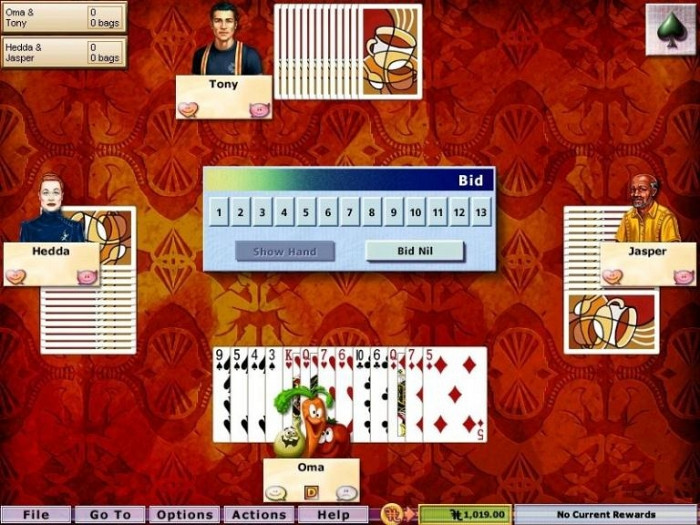 Обложка для игры Hoyle Card Games 2005