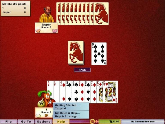 Скриншот из игры Hoyle Card Games 2007