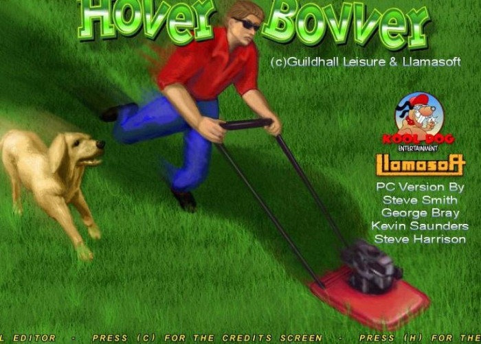 Скриншот из игры Hover Bovver