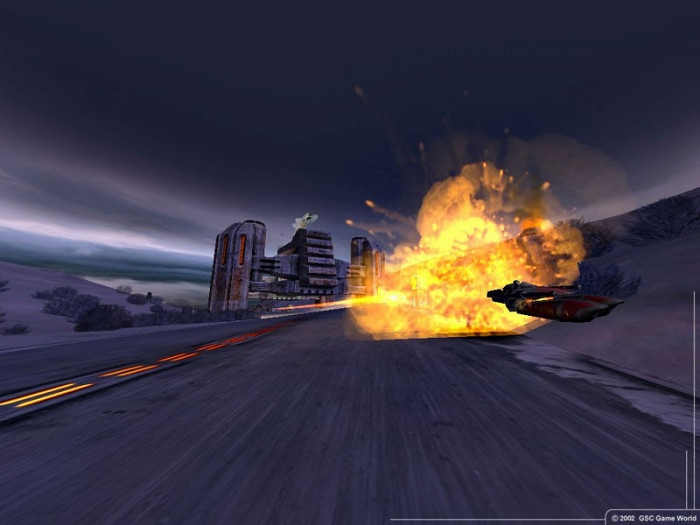 Скриншот из игры Hover Ace