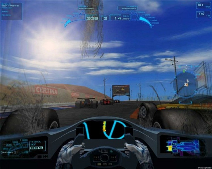 Скриншот из игры Speed Challenge: Jacques Villeneuve's Racing Vision