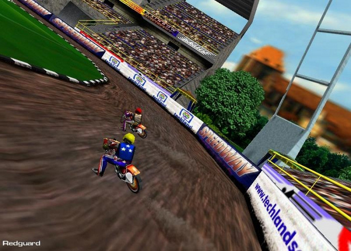 Скриншот из игры Speedway 2000