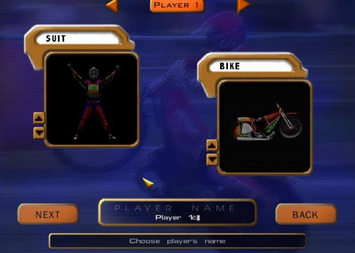 Скриншот из игры Speedway 2000