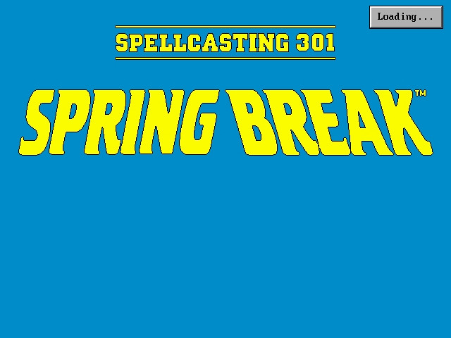 Обложка для игры Spellcasting 301: Spring Break
