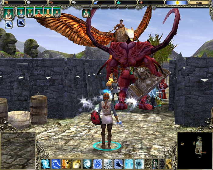 Скриншот из игры SpellForce: The Shadow of the Phoenix