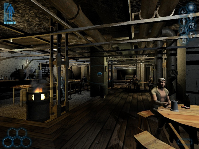 Скриншот из игры Deus Ex 2: Invisible War