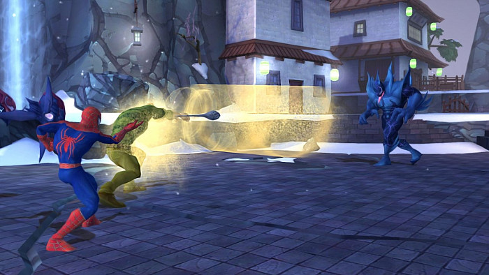 Скриншот из игры Spider-Man: Friend or Foe