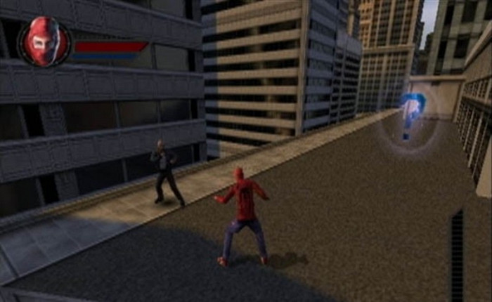 Скриншот из игры Spider-Man: The Movie