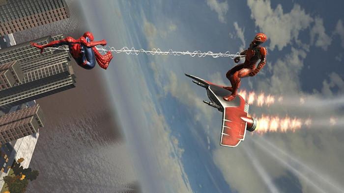 Скриншот из игры Spider-Man: Web of Shadows
