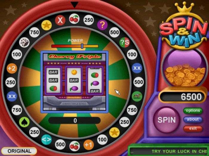 Скриншот из игры Spin & Win