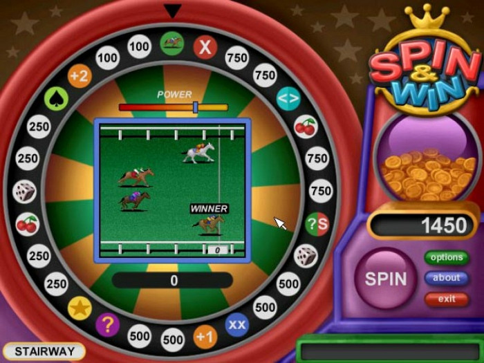 Скриншот из игры Spin & Win