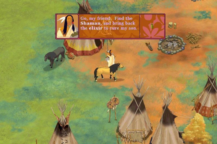 Скриншот из игры Spirit: Stallion of the Cimarron - Forever Free