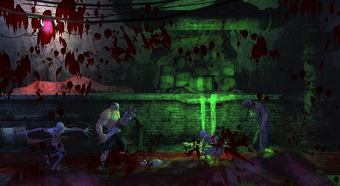 Скриншот из игры Splatterhouse (2010)