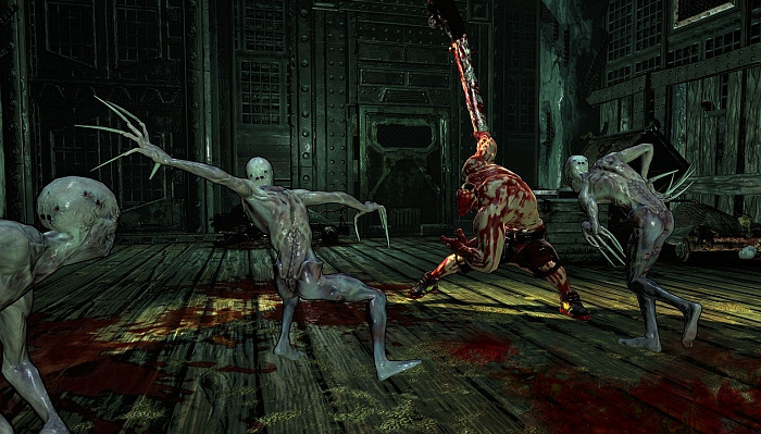 Скриншот из игры Splatterhouse (2010)