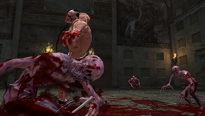 Скриншот из игры Splatterhouse (2010)