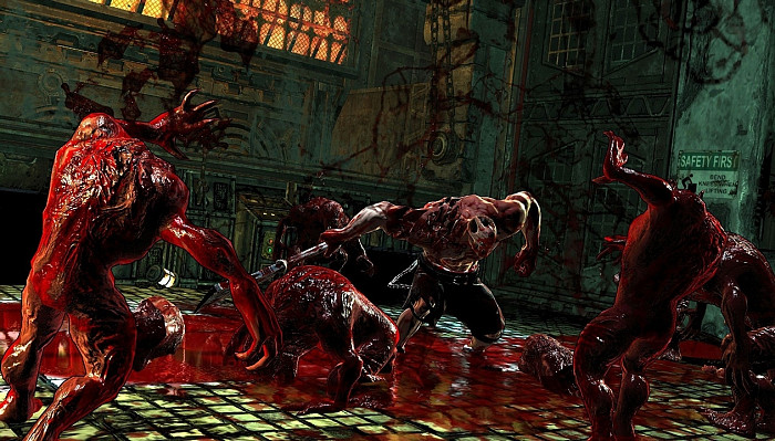 Скриншот из игры Splatterhouse (2010)