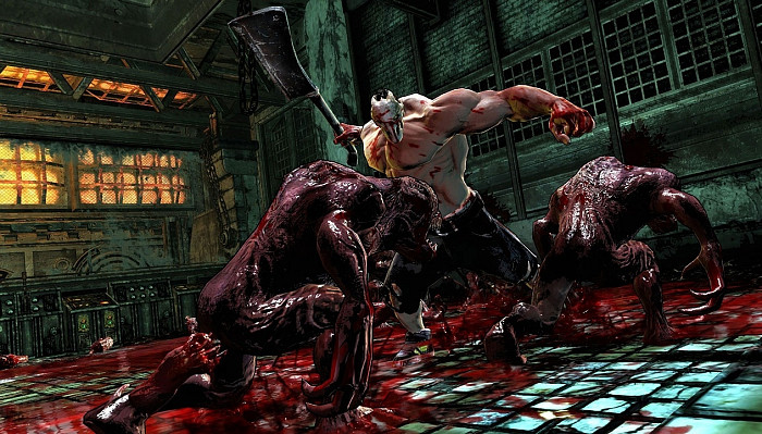 Скриншот из игры Splatterhouse (2010)