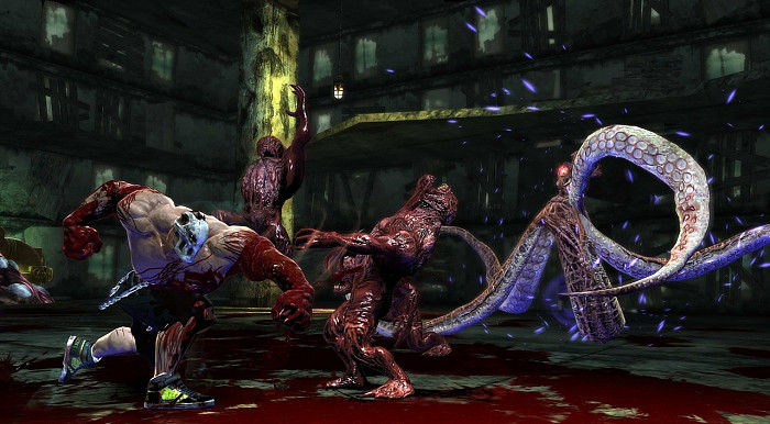 Скриншот из игры Splatterhouse (2010)