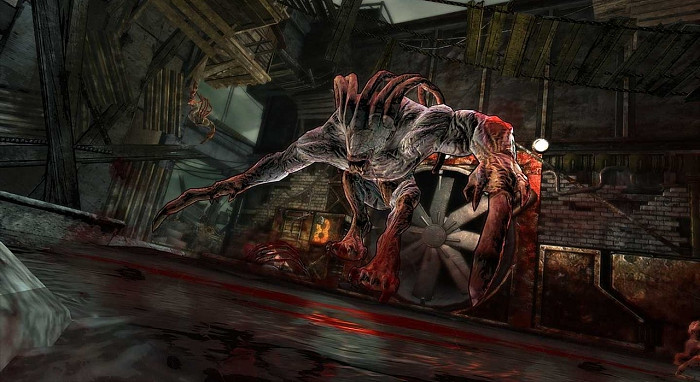 Скриншот из игры Splatterhouse (2010)