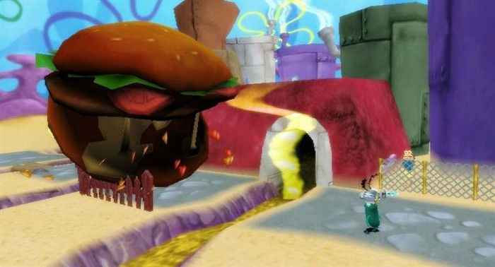 Скриншот из игры SpongeBob SquarePants: Creature from the Krusty Krab