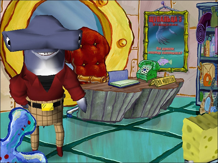 Скриншот из игры SpongeBob SquarePants: Lights, Camera, Pants!