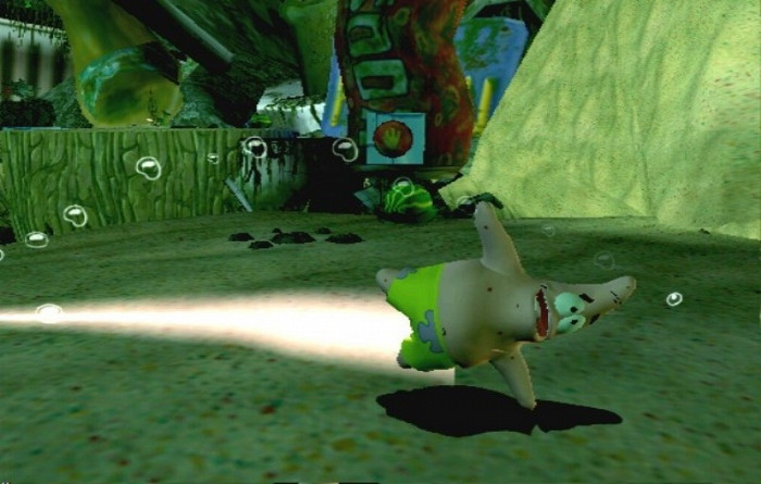 Скриншот из игры SpongeBob SquarePants Movie